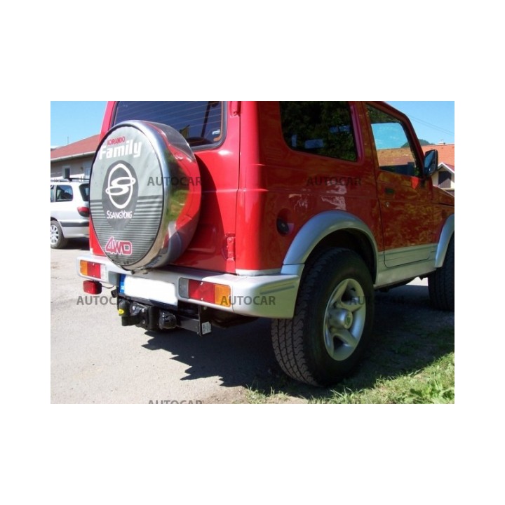 Cârlig de Remorcare, Auto-Hak, Sistem Semi-Demontabil, Suzuki Samurai 3/5 Uși 1982 - Prezent - EDK.ro
