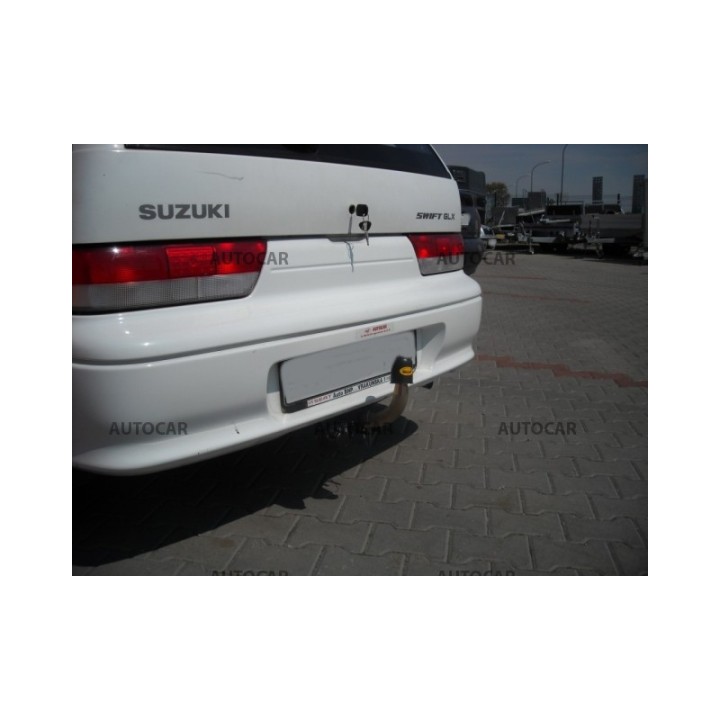 Cârlig de Remorcare, Auto-Hak, Sistem Demontabil Automat, Suzuki Swift 3/5 Uși 1989 - 2003 - EDK.ro
