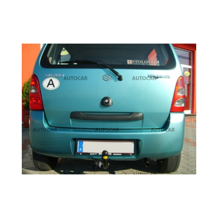Cârlig de Remorcare, Auto-Hak, Sistem Semi-Demontabil, Suzuki Wagon R+ 5 Uși 2000 - 2002 - EDK.ro