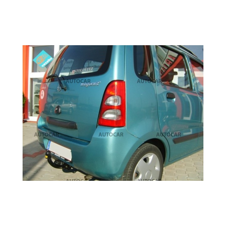 Cârlig de Remorcare, Auto-Hak, Sistem Semi-Demontabil, Suzuki Wagon R+ 5 Uși 2000 - 2002 - EDK.ro