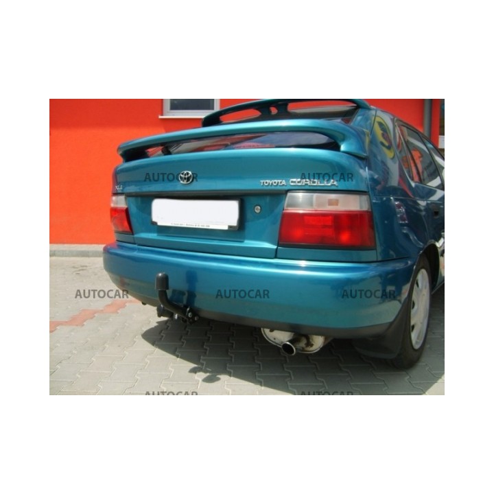Cârlig de Remorcare, Auto-Hak, Sistem Semi-Demontabil, Toyota Corolla 3/5 Uși 1992 - 1997 - EDK.ro