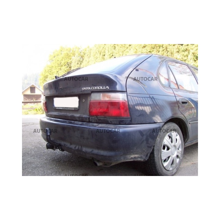 Cârlig de Remorcare, Auto-Hak, Sistem Semi-Demontabil, Toyota Corolla 3/5 Uși 1992 - 1997 - EDK.ro
