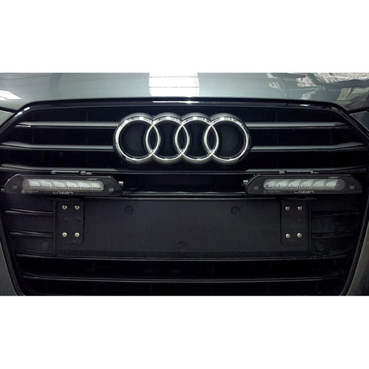 EC Approved LED Projector Integration Kit for Number Plate, Lazer Lamps License plate holder pair - EDK.ro