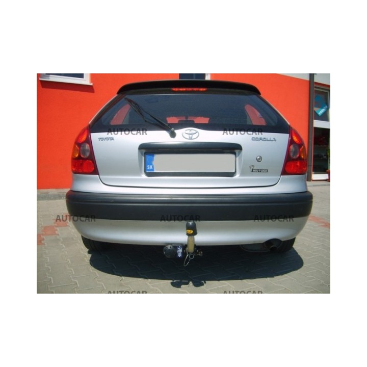 Cârlig de Remorcare, Auto-Hak, Sistem Demontabil Automat, Toyota Corolla 3 Uși 1997 - 2001 - EDK.ro