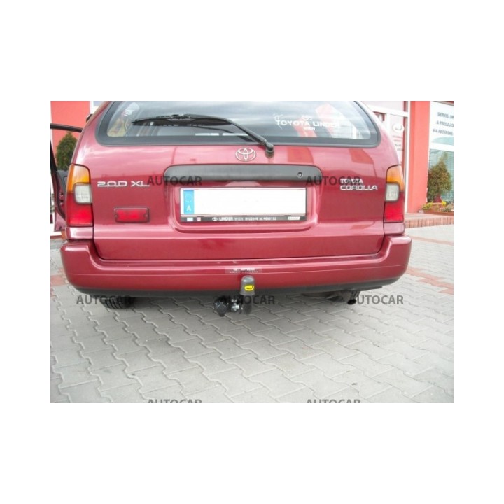 Cârlig de Remorcare, Auto-Hak, Sistem Semi-Demontabil, Toyota Corolla Combi 1992 - 1997 - EDK.ro