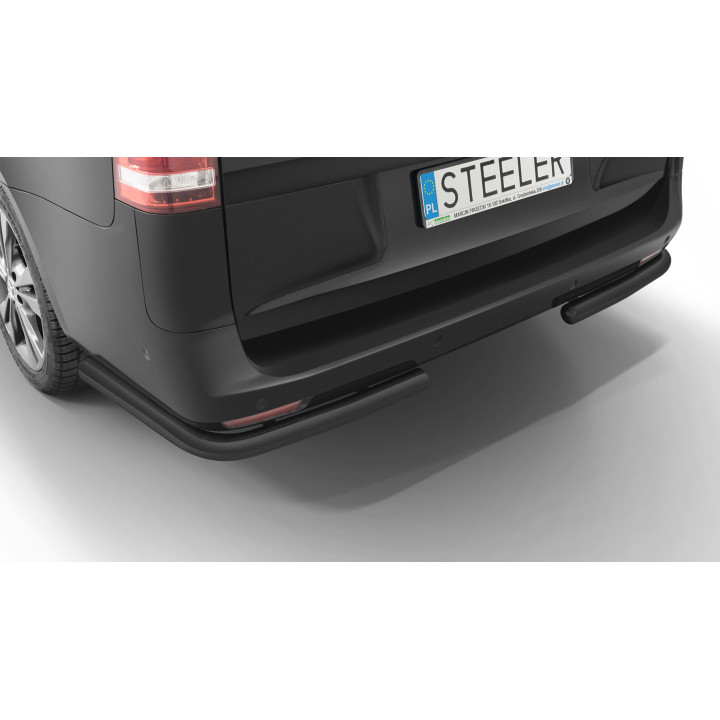 Colțare de Protecție Spate, Steeler 4x4 Corner Protect, Culoare Argintiu, Mercedes-Benz Vito 2014 - 2024 - EDK.ro