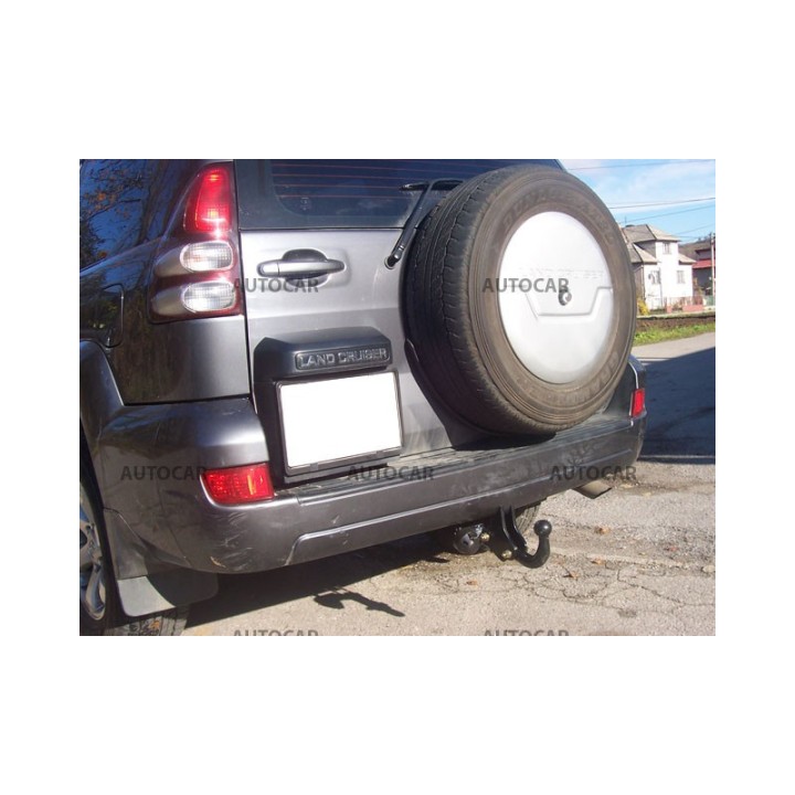 Cârlig de Remorcare, Auto-Hak, Sistem Semi-Demontabil, Toyota Land Cruiser 120 3/5 Uși 2002 - 2009 - EDK.ro