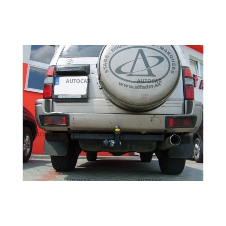 Cârlig de Remorcare, Auto-Hak, Sistem Semi-Demontabil, Toyota Land Cruiser 90 5 Uși 1996 - 2002 - EDK.ro