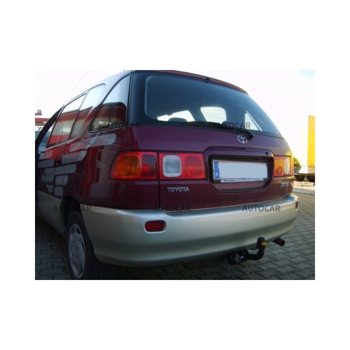 Cârlig de Remorcare, Auto-Hak, Sistem Semi-Demontabil, Toyota Picnic 5 Uși 1996 - 2001 - EDK.ro