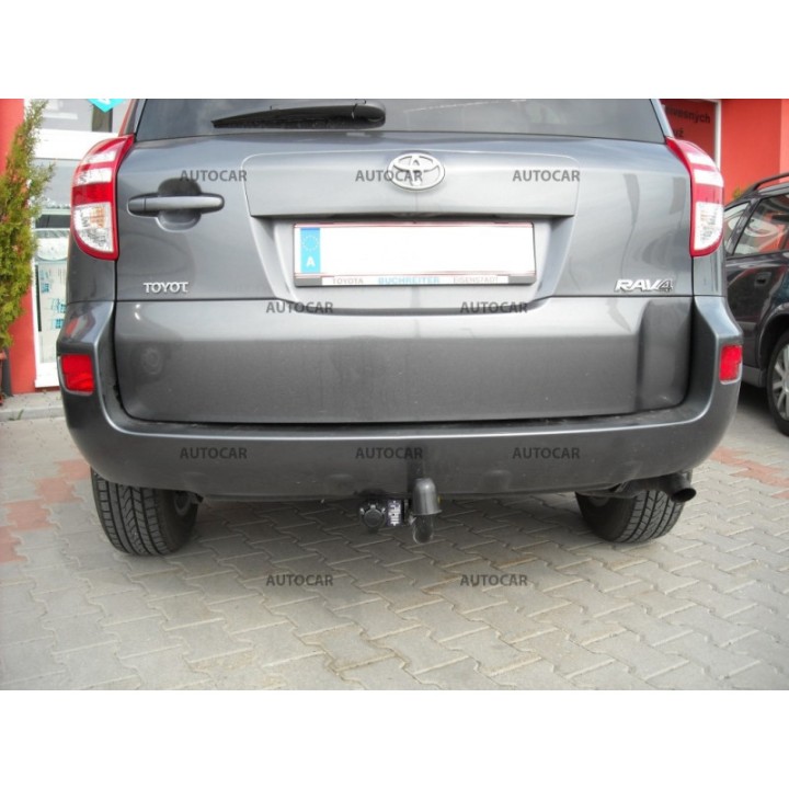 Cârlig de Remorcare, Auto-Hak, Sistem Semi-Demontabil, Toyota Rav 4 5 Uși 2006 - 2009 - EDK.ro