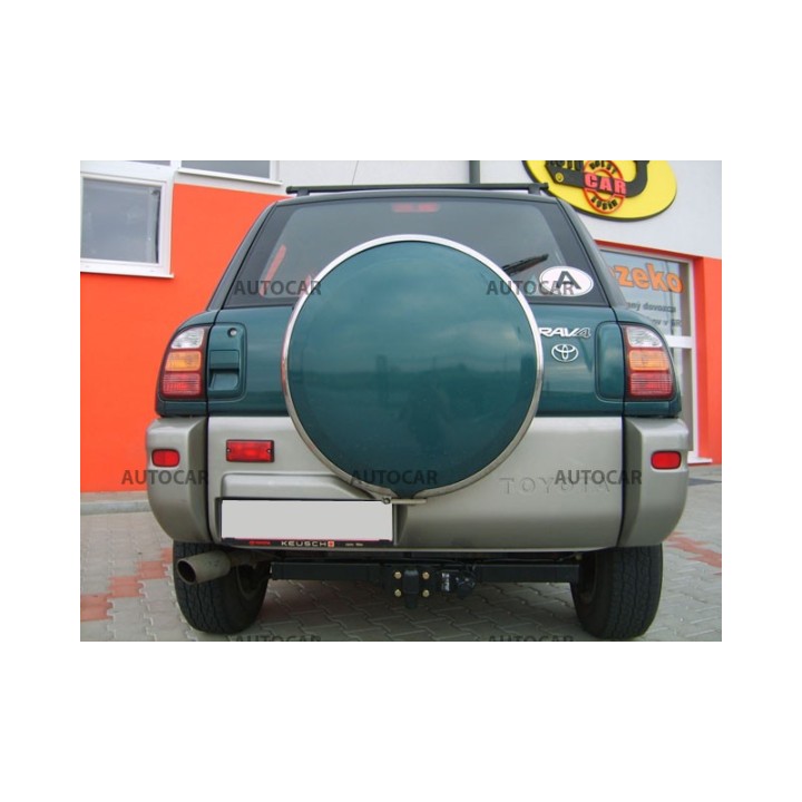 Cârlig de Remorcare, Auto-Hak, Sistem Semi-Demontabil, Toyota Rav 4 3/5 Uși 1994 - 2000 - EDK.ro
