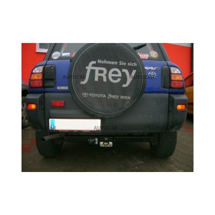 Cârlig de Remorcare, Auto-Hak, Sistem Semi-Demontabil, Toyota Rav 4 3/5 Uși 1994 - 2000 - EDK.ro