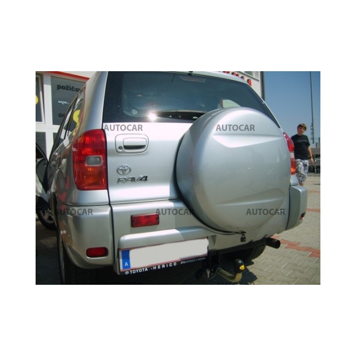 Cârlig de Remorcare, Auto-Hak, Sistem Demontabil Automat, Toyota RAV4 5 Uși / 4x4 2000 - 2005 - EDK.ro