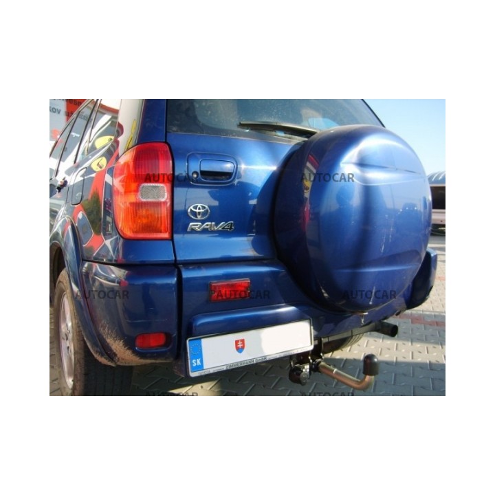 Cârlig de Remorcare, Auto-Hak, Sistem Demontabil Automat, Toyota Rav 4 5 Uși 4x4 2000 - 2005 - EDK.ro