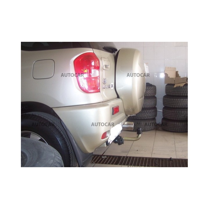 Cârlig de Remorcare, Auto-Hak, Sistem Semi-Demontabil, Toyota RAV4 5 Uși / 4x4 2000 - 2005 - EDK.ro