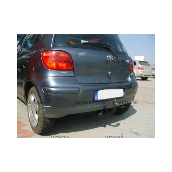 Cârlig de Remorcare, Auto-Hak, Sistem Semi-Demontabil, Toyota Yaris 3/5 Uși 1999 - 2001 - EDK.ro