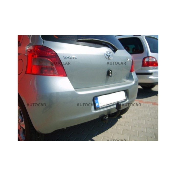 Cârlig de Remorcare, Auto-Hak, Sistem Semi-Demontabil, Toyota Yaris 3/5 Uși 2006 - 2011 - EDK.ro