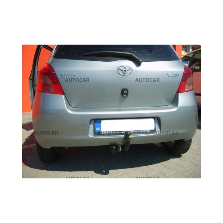 Cârlig de Remorcare, Auto-Hak, Sistem Semi-Demontabil, Toyota Yaris 3/5 Uși 2006 - 2011 - EDK.ro