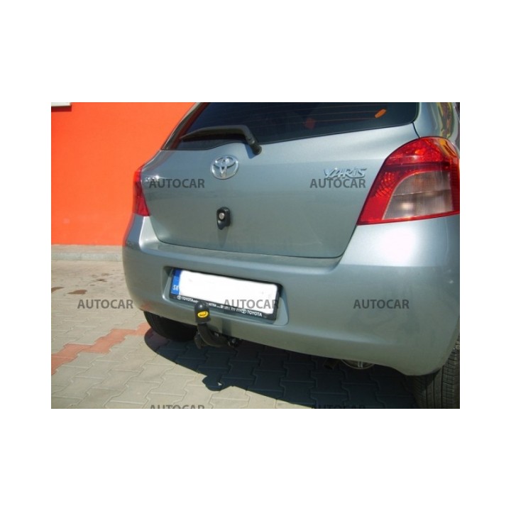 Cârlig de Remorcare, Auto-Hak, Sistem Semi-Demontabil, Toyota Yaris 3/5 Uși 2006 - 2011 - EDK.ro