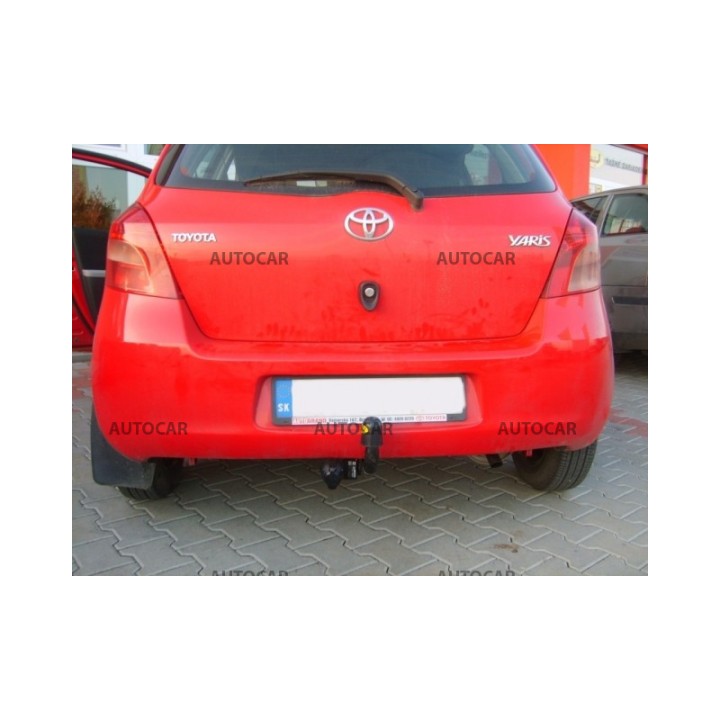 Cârlig de Remorcare, Auto-Hak, Sistem Semi-Demontabil, Toyota Yaris 3/5 Uși 2006 - 2011 - EDK.ro