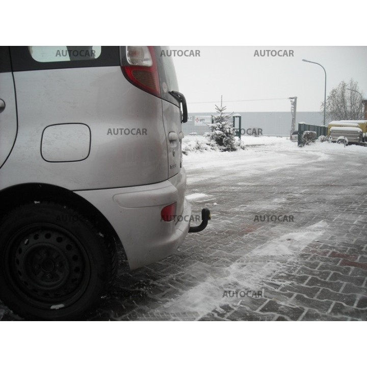 Towbar, Auto-Hak, Semi-Detachable System, Toyota Yaris 5-Door 2000 - 2006 - EDK.ro