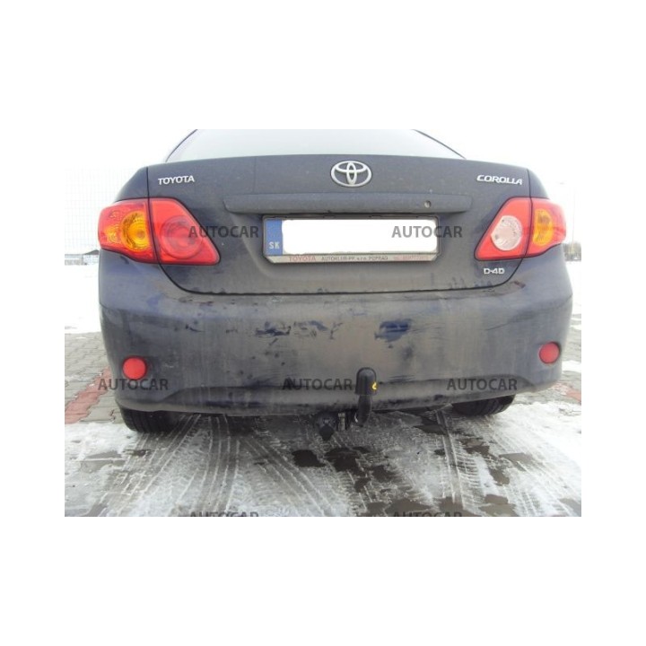 Towbar, Auto-Hak, Semi-Detachable System, Toyota Corolla 4-Door 2007 - 2013 - EDK.ro
