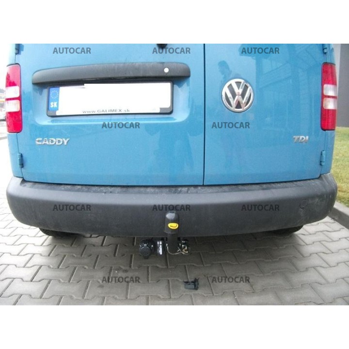 Cârlig de Remorcare, Auto-Hak, Sistem Demontabil Automat, Volkswagen Caddy 2004 - 2015 - EDK.ro