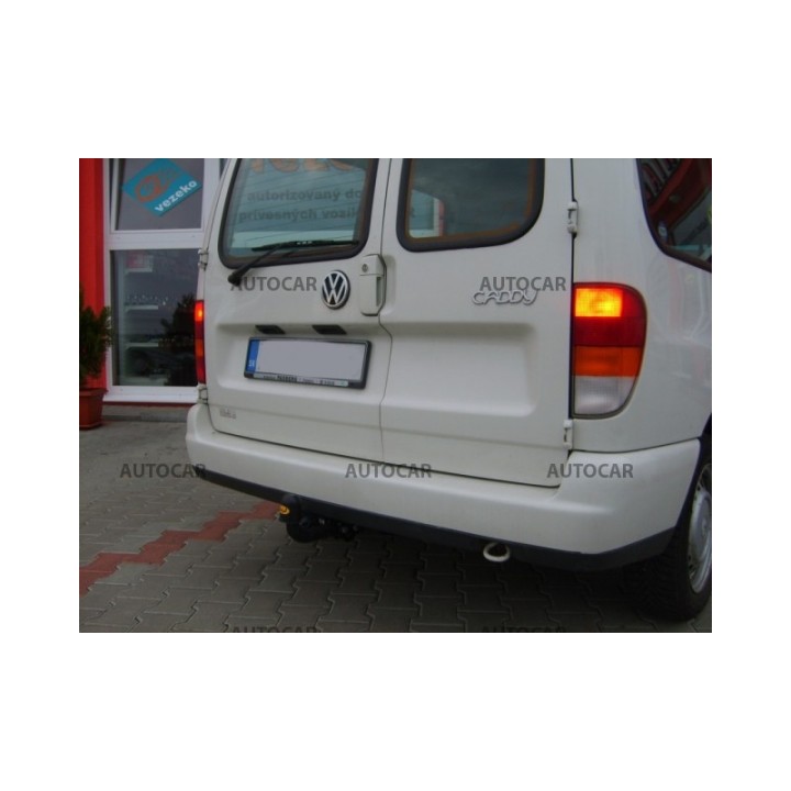 Towbar, Auto-Hak, Semi-Detachable System, Volkswagen Caddy Pickup 1995 - 2004 - EDK.ro