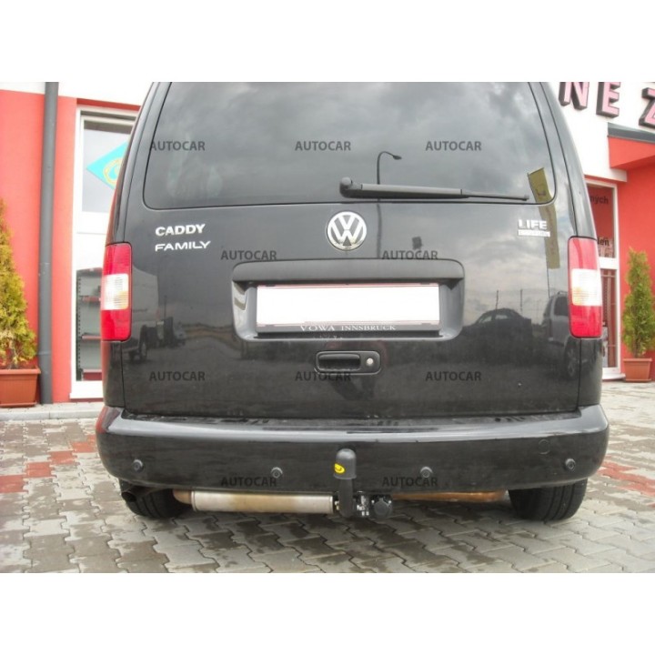 Cârlig de Remorcare, Auto-Hak, Sistem Semi-Demontabil, Volkswagen Caddy 2004 - 2015 - EDK.ro
