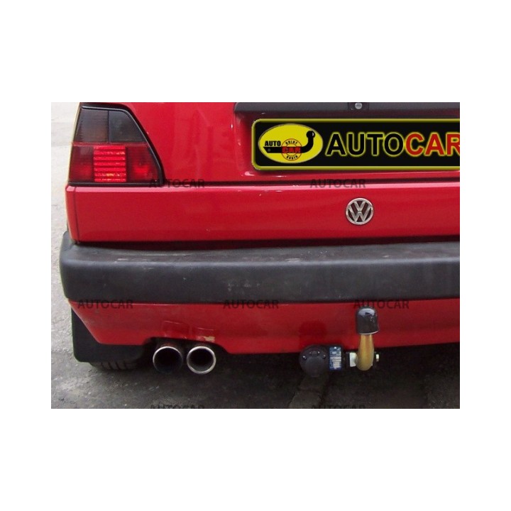 Cârlig de Remorcare, Auto-Hak, Sistem Semi-Demontabil, Volkswagen Golf 3/5 Uși 1989 - 1991 - EDK.ro