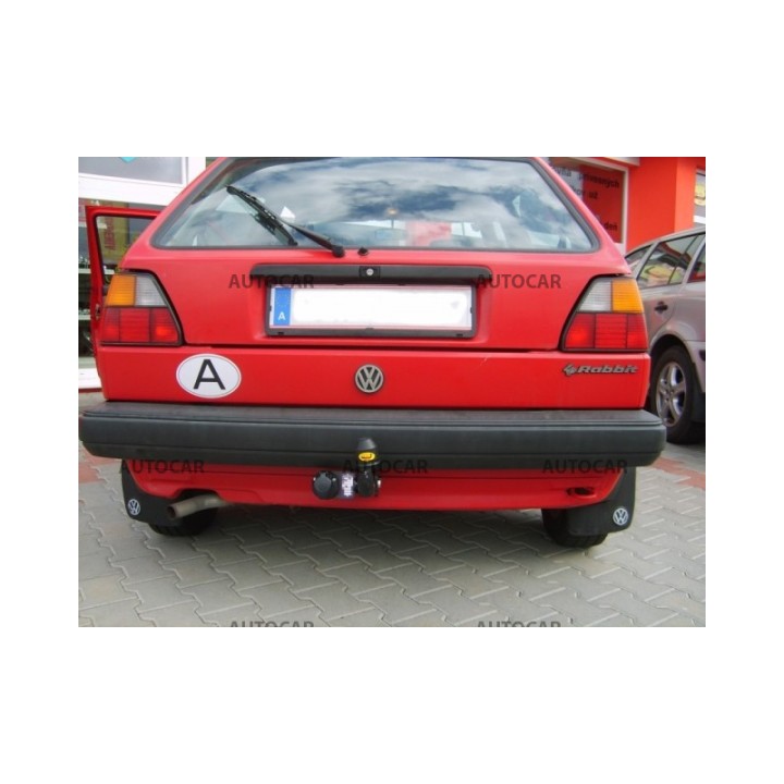 Cârlig de Remorcare, Auto-Hak, Sistem Semi-Demontabil, Volkswagen Golf 3/5 Uși 1983 - 1991 - EDK.ro