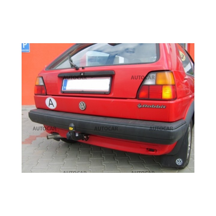 Towbar, Auto-Hak, Semi-Detachable System, Volkswagen Golf 3/5-Door 1983 - 1991 - EDK.ro