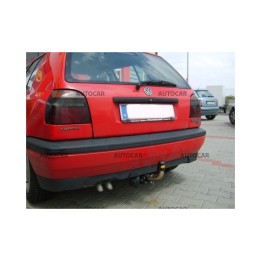 Towbar, Auto-Hak, Automatic Detachable System, Volkswagen Golf 3/5-Door 1991 - 1997 - EDK.ro