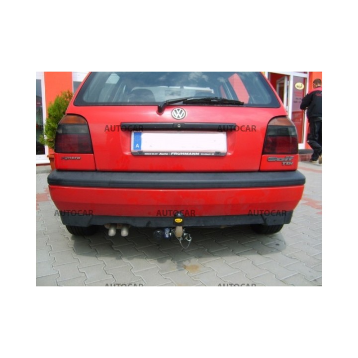 Towbar, Auto-Hak, Automatic Detachable System, Volkswagen Golf 3/5-Door 1991 - 1997 - EDK.ro