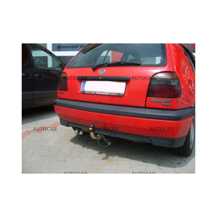 Cârlig de Remorcare, Auto-Hak, Sistem Demontabil Automat, Volkswagen Golf 3/5 Uși 1991 - 1997 - EDK.ro