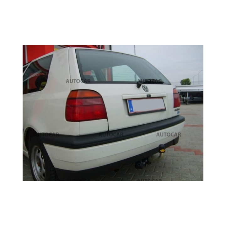 Cârlig de Remorcare, Auto-Hak, Sistem Demontabil Automat, Volkswagen Golf 3/5 Uși 1991 - 1997 - EDK.ro