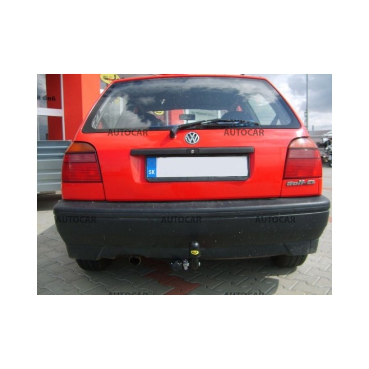 Cârlig de Remorcare, Auto-Hak, Sistem Semi-Demontabil, Volkswagen Golf 3/5 Uși 1991 - 1997 - EDK.ro