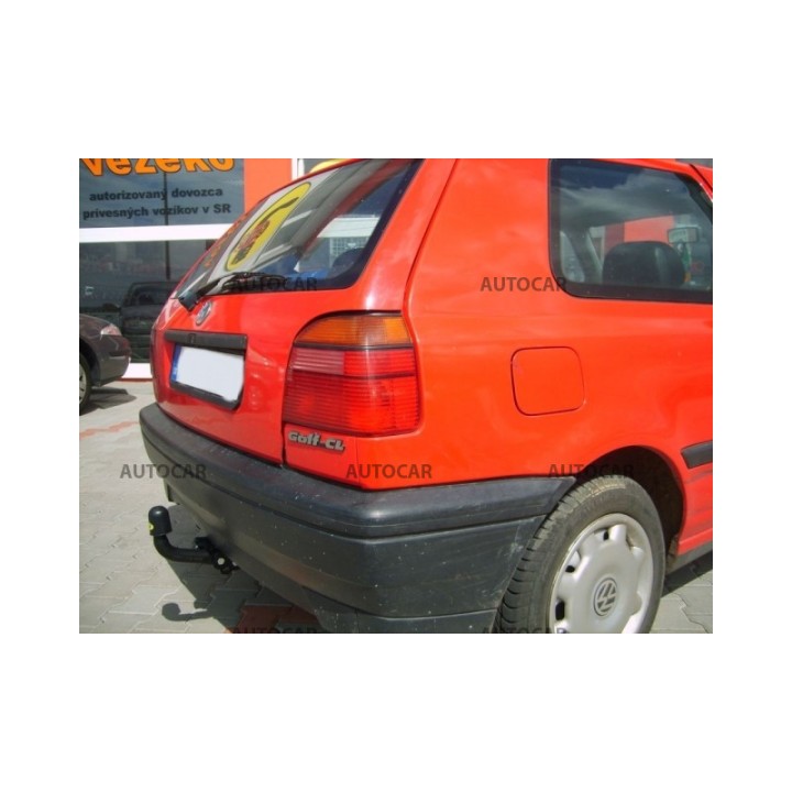 Cârlig de Remorcare, Auto-Hak, Sistem Semi-Demontabil, Volkswagen Golf 3/5 Uși 1991 - 1997 - EDK.ro