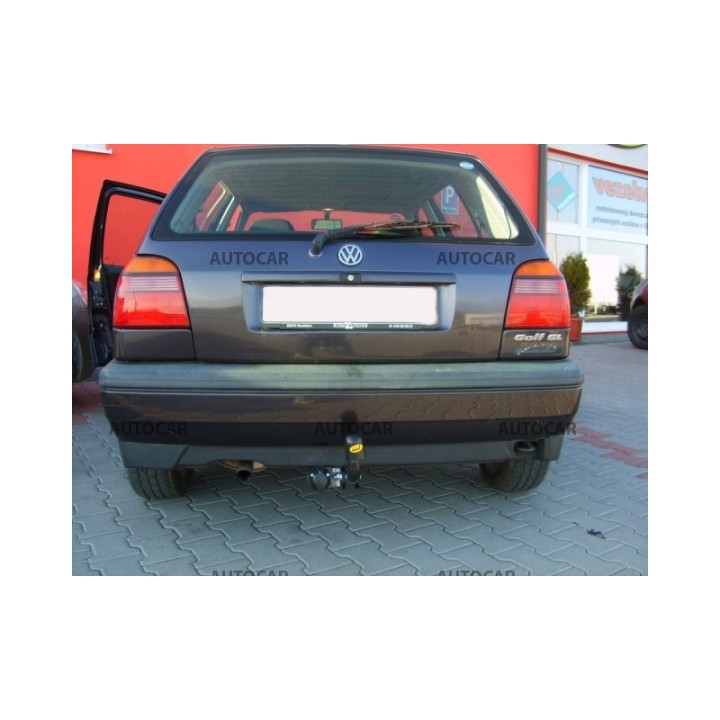 Towbar, Auto-Hak, Semi-Detachable System, Volkswagen Golf 3/5-Door 1991 - 1997 - EDK.ro