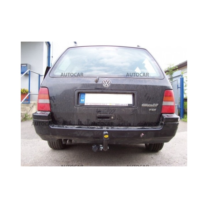 Towbar, Auto-Hak, Semi-Detachable System, Volkswagen Golf Station Wagon 1993 - 1998 - EDK.ro