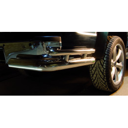 Colțare de Protecție Spate, Steeler 4x4 Corner Protect, Culoare Argintiu, Toyota Hilux 2005 - 2015 - EDK.ro