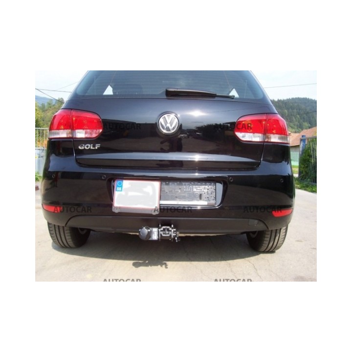 Cârlig de Remorcare, Auto-Hak, Sistem Demontabil Automat, Volkswagen Golf 2003 - 2009 - EDK.ro