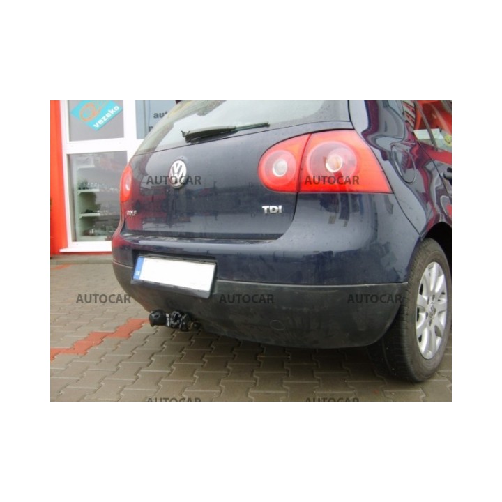 Cârlig de Remorcare, Auto-Hak, Sistem Demontabil Automat, Volkswagen Golf 2003 - 2009 - EDK.ro
