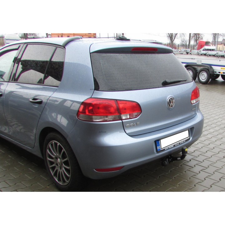 Cârlig de Remorcare, Auto-Hak, Sistem Semi-Demontabil, Volkswagen Golf 2003 - 2009 - EDK.ro