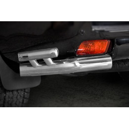 Rear Protection Corners, Steeler 4x4 Corner Protect, Color Silver, Toyota Land Cruiser 150 2010 - 2013 - EDK.ro