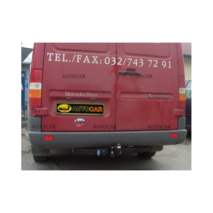Towbar, Auto-Hak, Semi-Detachable System, Volkswagen LT Panel Van 1995 - 2006 - EDK.ro