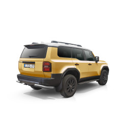 Rear Protection Corners, Steeler 4x4 Corner Protect, Color Silver, Toyota Land Cruiser 250 2024 - Present - EDK.ro