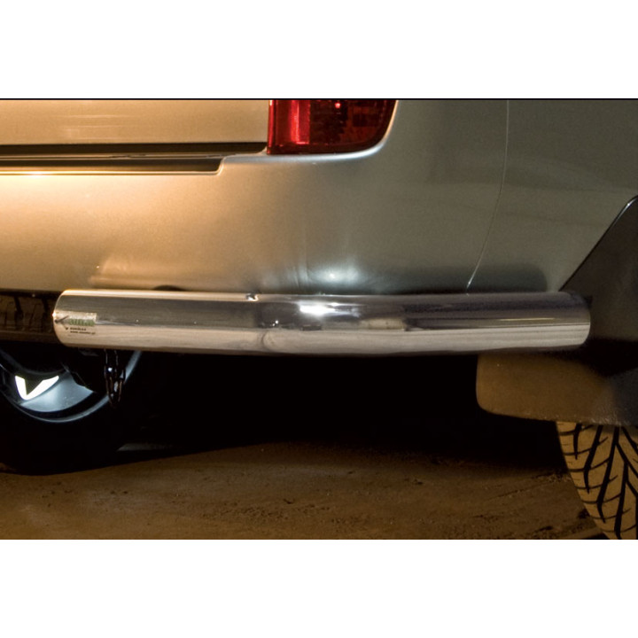 Rear Protection Corners, Steeler 4x4 Corner Protect, Color Silver, Toyota Land Cruiser V8 2012 - 2016 - EDK.ro