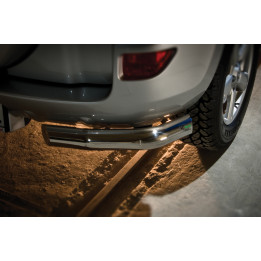 Colțare de Protecție Spate, Steeler 4x4 Corner Protect, Culoare Argintiu, Toyota RAV4 2006 - 2010 - EDK.ro