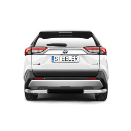 Colțare de Protecție Spate, Steeler 4x4 Corner Protect, Culoare Argintiu, Toyota RAV4 2018 - Prezent - EDK.ro